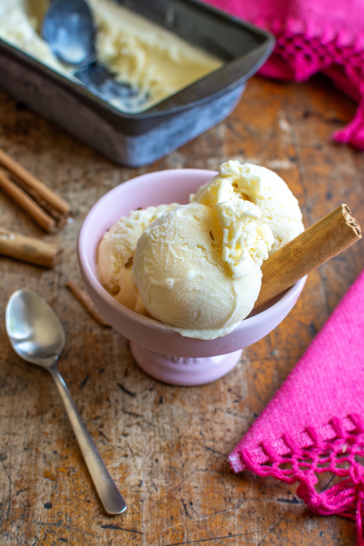 Helado de Canela {Mexican Cinnamon Ice Cream Recipe} - ¡HOLA! JALAPEÑO