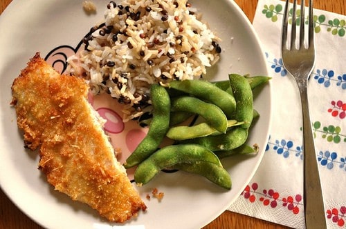 This parmesan-crusted fish is a perfect starter recipe if you are introducing your kids to fish. A few simple ingredients makes healthy, tasty dinner.