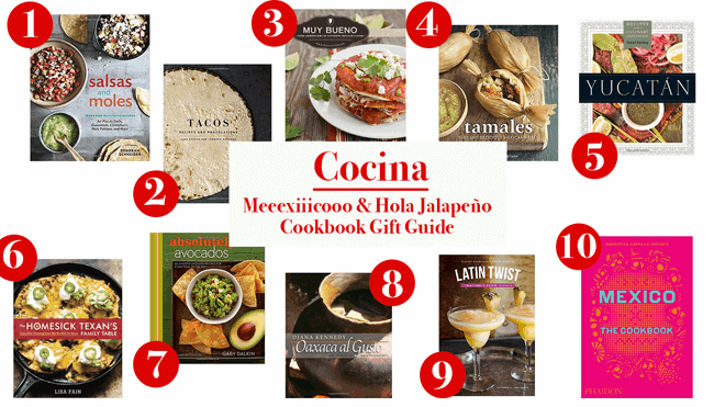 Mexican Cookbook Gift Guide