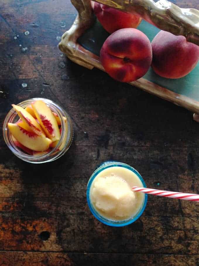 Peaches and Cream Smoothie