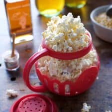 Smoked Maple Butter Popcorn with Habanero Salt
