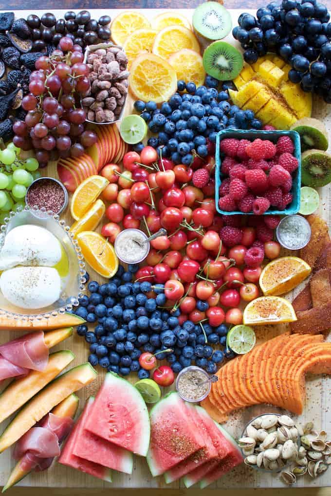 One thing Mexico and Italy have in common is their love of fresh fruit. This ultimate summer fruit board combines the two different styles in one board!
