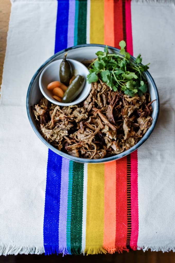 #ad| The easiest—and crispiest—pork carnitas recipe ever thanks to the help of my new Instant Pot Duo Crisp + Air Fryer. #porkcarnitasrecipe #holajalapeno #instantpot