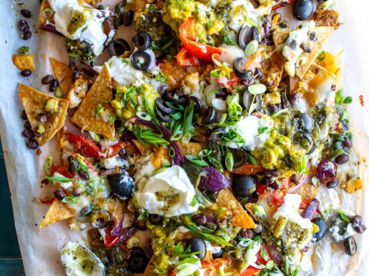 電子レンジ・オーブン Nachos Oven-Roasted Veggie Fajita Nachos