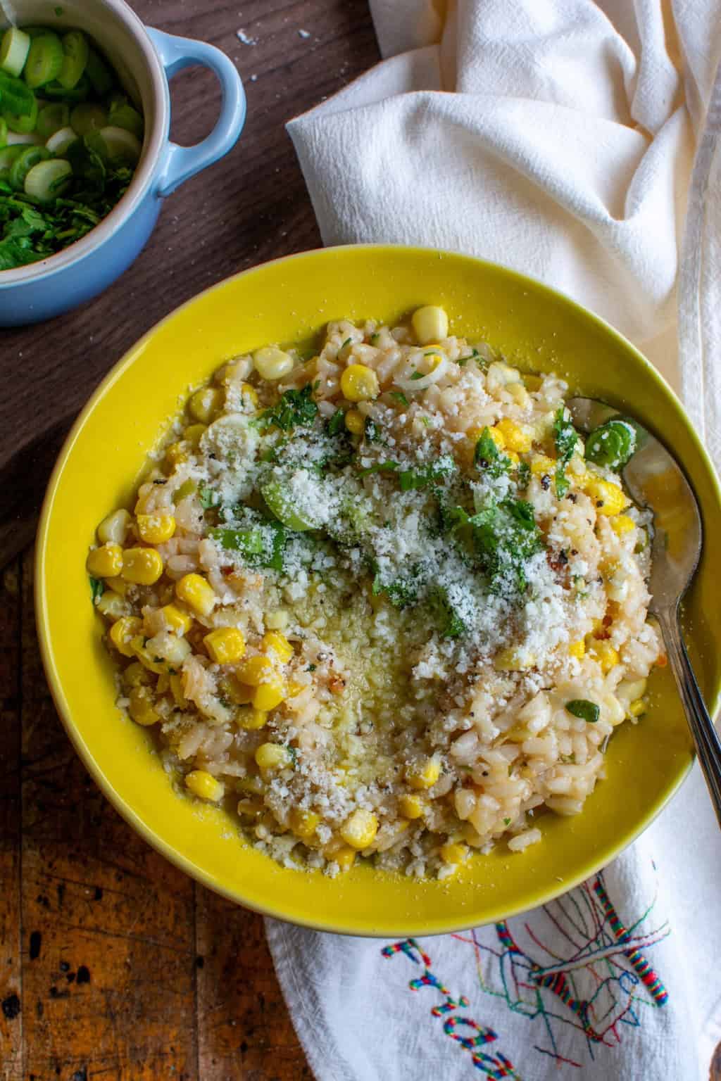 Corn Rce Delicious Creamy Mexican White Rice With Corn Recipe - ¡HOLA! JALAPEÑO