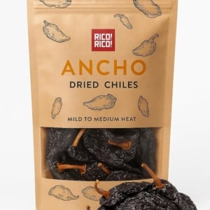 a bag of dried ancho chiles