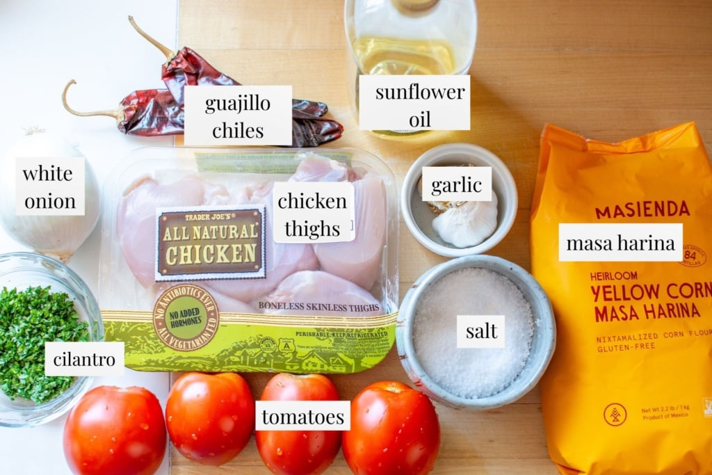 ingredients to make chalupas